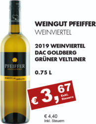 2019 Weinviertel DAC Goldberg Grüner Veltliner