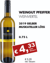 2019 Gelber Muskateller vom Löss