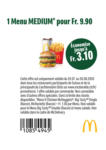 McDonald’s McDonald's bons - bis 30.08.2020