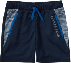 Jungen Sport-Shorts mit seitlichen Einsätzen