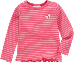 Newborn Langarmshirt im Ringel-Look