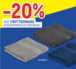 -20% auf Frottierware