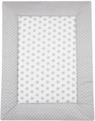 Krabbeldecke Stars silber