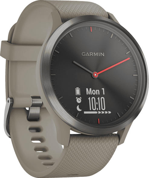 Hybrid Smartwatch Vivomove HR, schwarz/sand (010-01850-03)