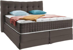 Boxspringbett Domino ca. 200/200cm, Taupe