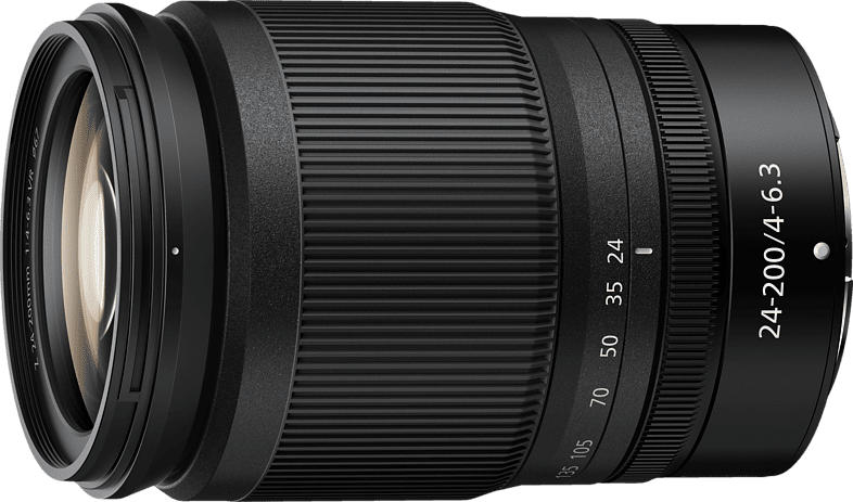 NIKON Nikkor Z 24 mm-200 mm f./4.0-6.3 IF (Objektiv für Nikon Z-Mount, Schwarz)