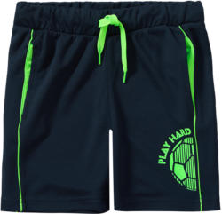 Jungen Sport-Shorts mit Neon-Details