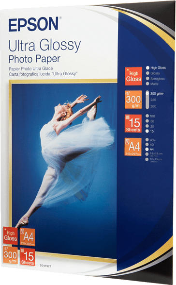 EPSON C13S041927 Ultra Glossy Fotopapier A4