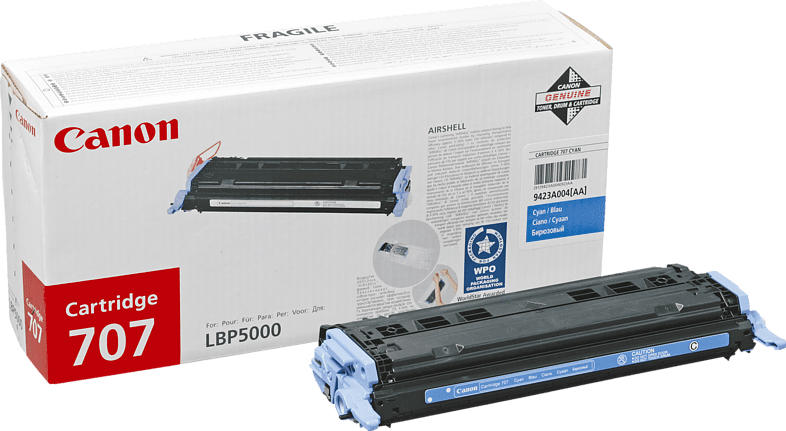 CANON 707C Toner Cyan