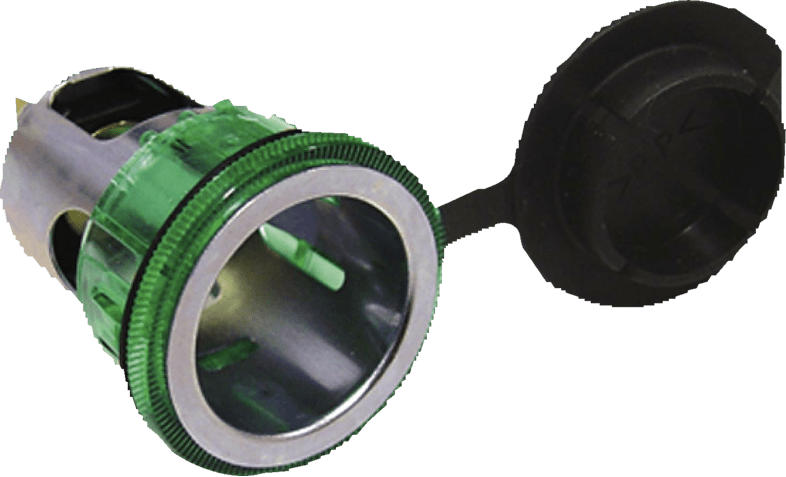 AIV 530335 DIN Norm Steckdose - groß DIN Norm Steckdose