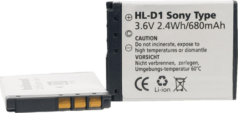 HÄHNEL HL-D1 für Sony NP-BD1/NP-FD1 Akku Sony , Li-Ion, 3.7 Volt, 680 mAh