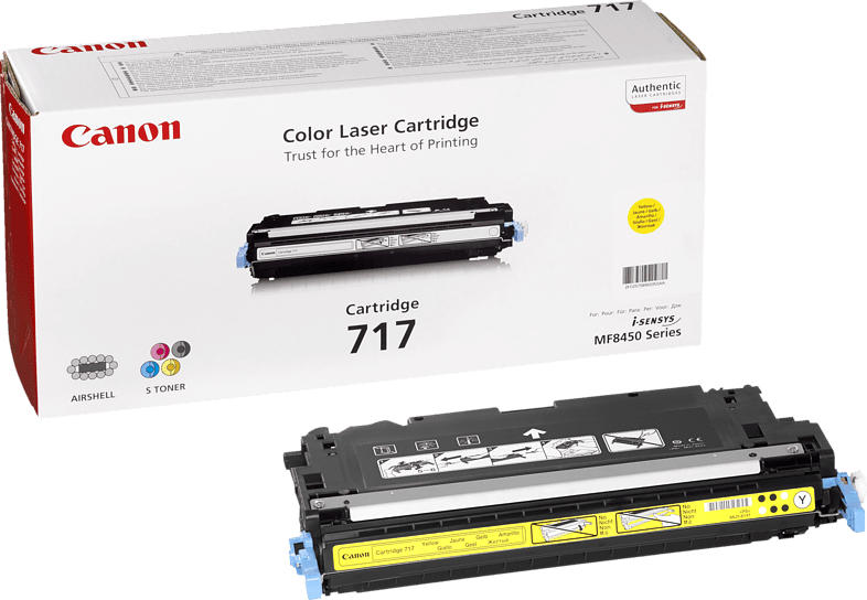 CANON CRG-717Y Toner Gelb