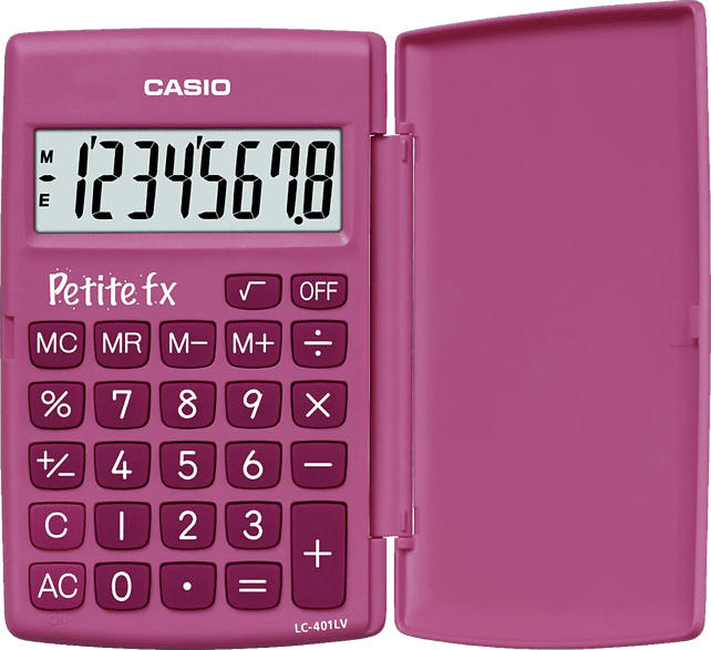 CASIO LC-401LV-PK Taschenrechner