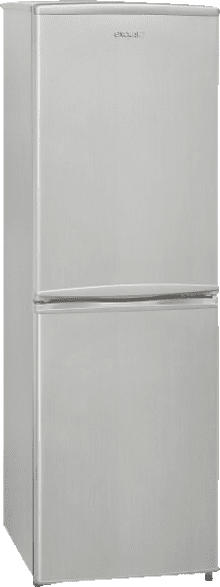 EXQUISIT KGC 145/50-4.1 A+si Kühlgefrierkombination (A+, 198 kWh/Jahr, 1450 mm hoch, Silber)