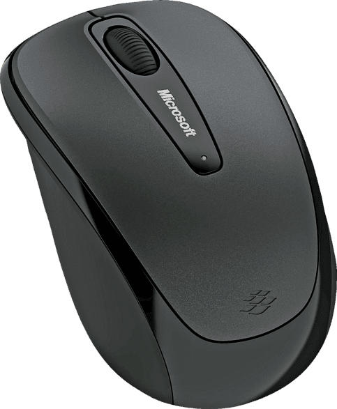 MICROSOFT GMF-00042 Mobile Mouse 3500 Maus, Schwarz
