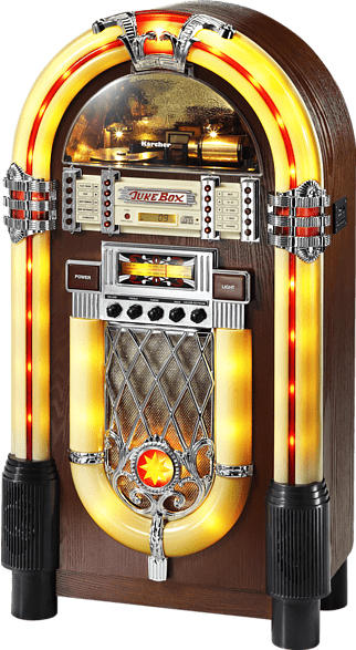 THOMSON JB 6604 Jukebox (UKW, MW, Braun)
