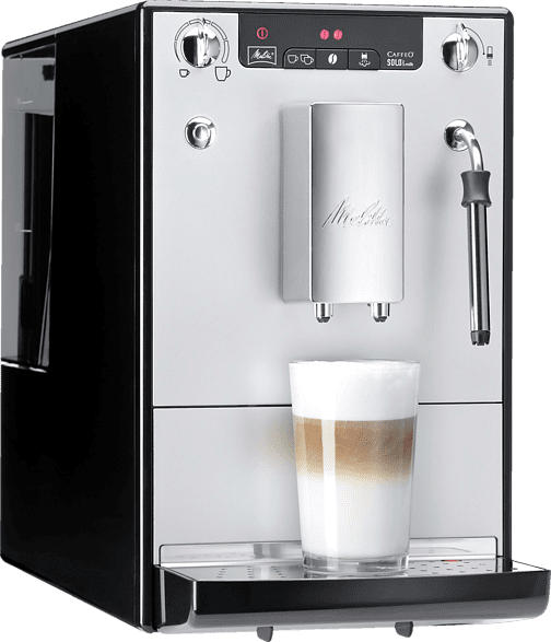MELITTA E 953-102 Caffeo Solo&Milk Kaffeevollautomat Silberfarbig/Schwarz