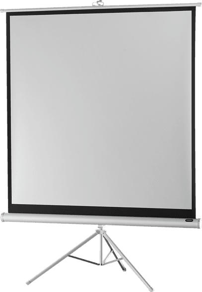 CELEXON 1090271 Stativleinwand Economy 219 x 219cm White Edition Stativleinwand
