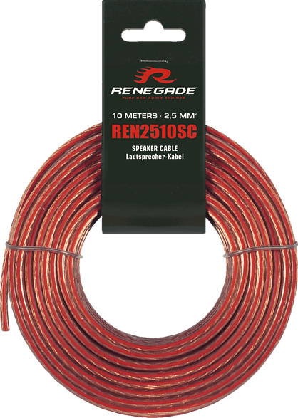 REN 2510 SC Lautsprecherkabel 2 x 2,5 mm², 10 m