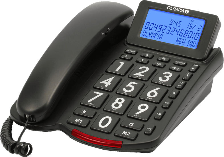 OLYMPIA Großtastentelefon 2161 4210 Seniorentelefon