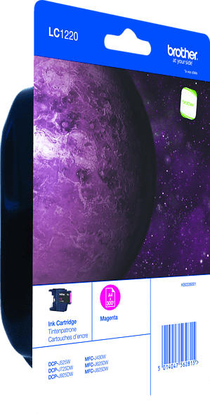 BROTHER Original Tintenpatrone Magenta (LC-1220M)