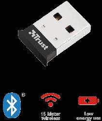 TRUST 18187 Bluetooth 4.0 USB Adapter USB Adapter Schwarz