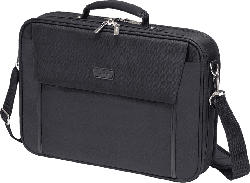 DICOTA D30492-V1 Multi Plus Base Notebooktasche, Umhängetasche, Schwarz