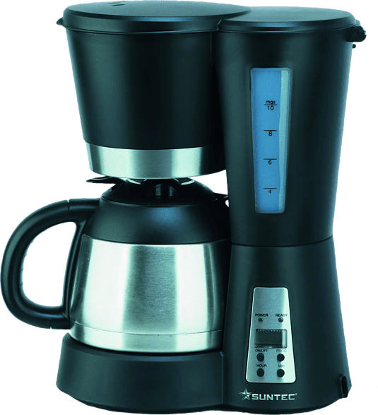 SUNTEC 29004 KAM 9004 Kaffeemaschine Schwarz/Edelstahl