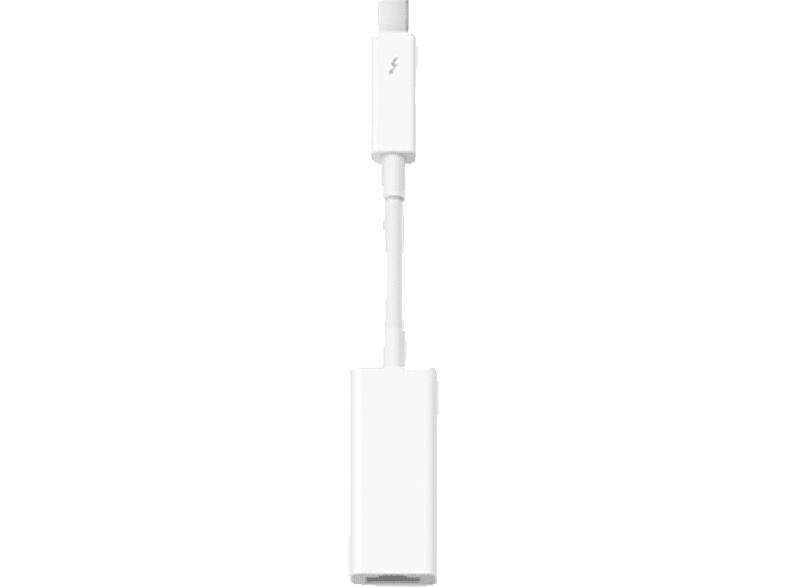 APPLE MD463ZM/A Thunderbolt Ethernet Gigabit Adapter, Netzwerkadapter
