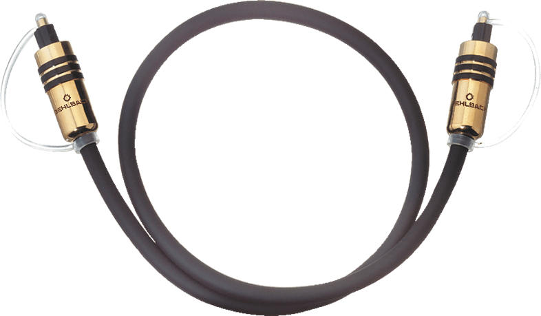 OEHLBACH Optisches Digitalkabel Hyper Profi Opto, 10m Optisches Digitalkabel, Schwarz