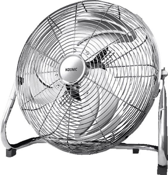 KOENIC KFF 400 M Windmaschine Edelstahl (100 Watt)