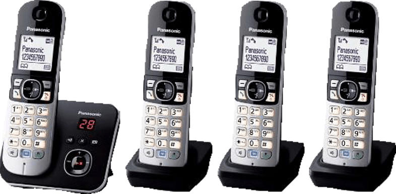 PANASONIC KX-TG 6824 GB Schnurloses Telefon