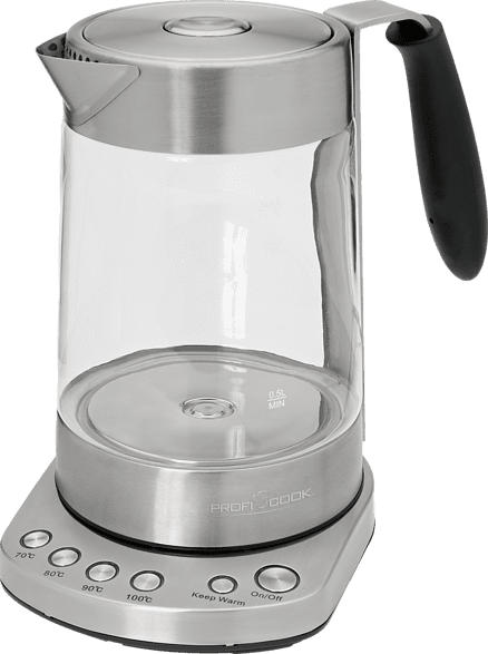 PROFI COOK PC-WKS 1020 G Wasserkocher, Silber