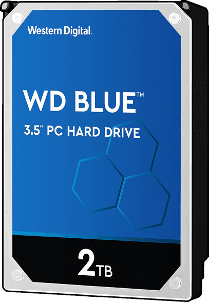 WD Blue™, 2 TB HDD, 3.5 Zoll, intern