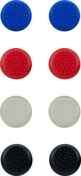 SPEEDLINK STIX Controller Cap Set Aufsätze, Blau/rot/weiß/schwarz
