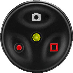 GARMIN VIRB®-Fernbedienung, Fernbedienung, Schwarz, passend für VIRB, VIRB Elite