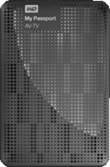WD My Passport™ AV-TV 500 GB, 500 GB