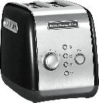 MediaMarkt KITCHENAID 5KMT221EOB Toaster Onyxschwarz (1100 Watt, Schlitze: 2)