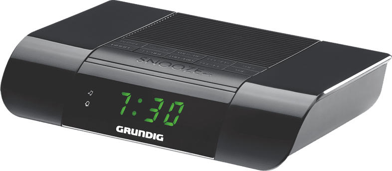 GRUNDIG KSC 35 Radio-Uhr (PLL Tuner, UKW, Schwarz)