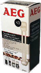 AEG APAF3 PureAdvantage™ Karbonfilter für Kaffeemaschinen - 3-er-Pack Filterkartusche