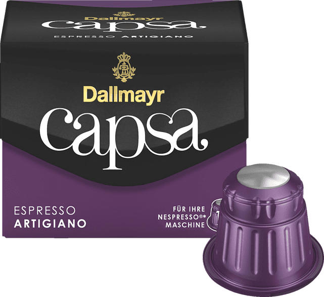 DALLMAYR Capsa Espresso Artigiano Kaffeekapseln (Nespresso)