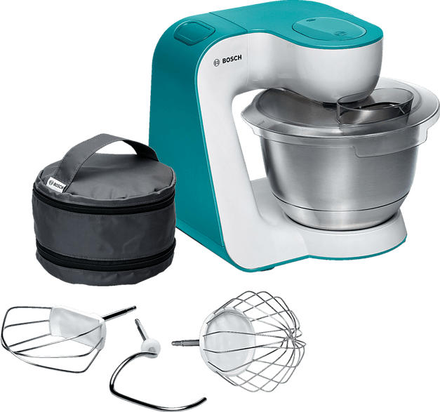 BOSCH MUM54D00 Küchenmaschine Weiß/Dynamicblau 900 Watt