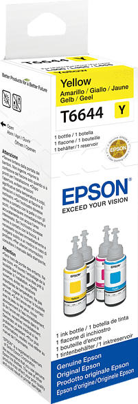 EPSON Original Tintenpatrone Tintenflasche Gelb (C13T664440)