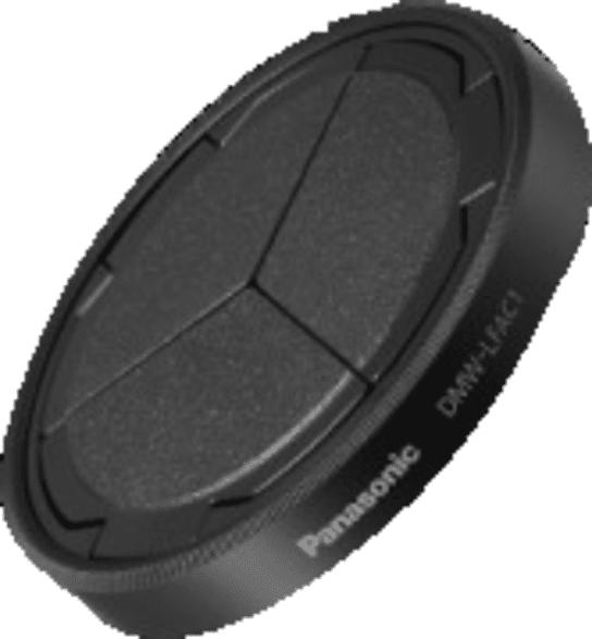 PANASONIC DMW-LFAC1 Objektivdeckel, Schwarz