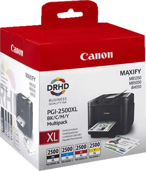 CANON PGI-2500XL Tintenpatrone Multipack mehrfarbig (9254B004)