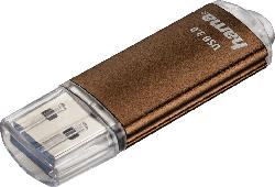 HAMA Laeta USB-Stick, Braun, 32 GB