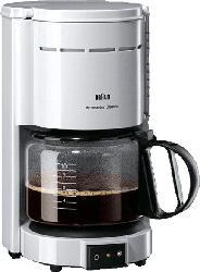 BRAUN KF 47/1 Aromaster Classic Kaffeemaschine Weiß