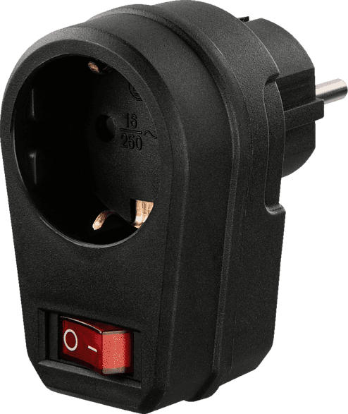 HAMA Schaltbarer Steckdosenadapter