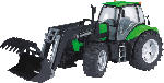 MediaMarkt BRUDER Deutz Agrotron X720 m.Frontlader Traktor, Mehrfarbig