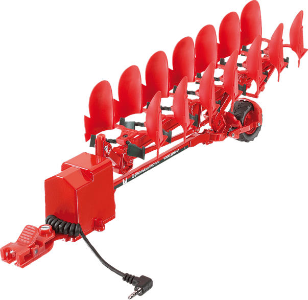 SIKU 6783 Drehpflug, Rot